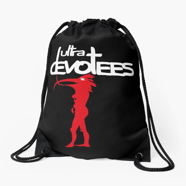 Black Ultra devotees Drawstring Bag