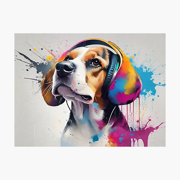 Art mural sur le thème Oeuvre Beagle
