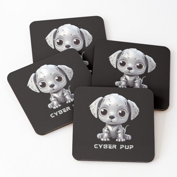 Item preview, Puppy Robots | AI Puppies | AI Puppy T-Shirts | Robot Puppy Stickers  designed and sold by ShaneUFO.