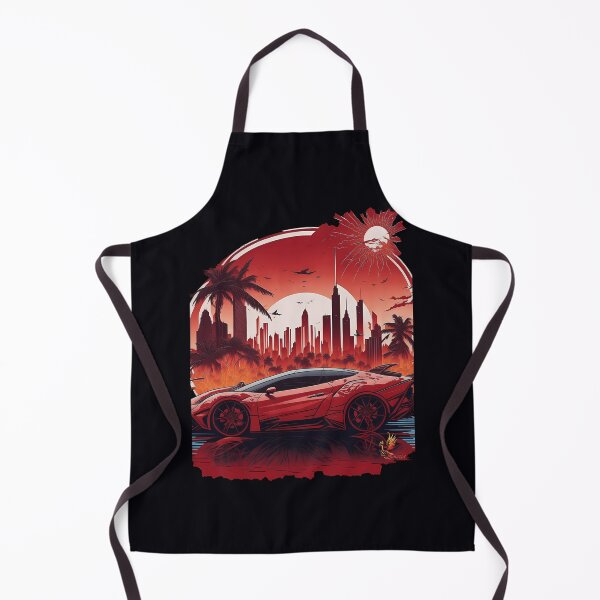 Item preview, Red Sports Car City Background designed and sold by xdzggpvu56.