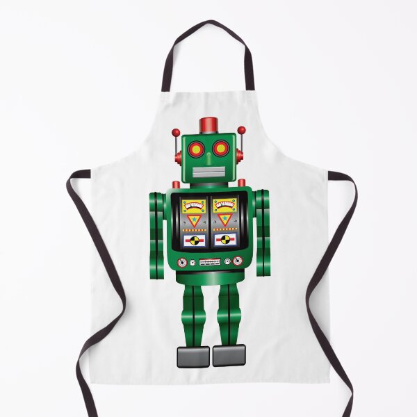 Item preview, Many Retro Robot Items - Antenna Bot beautifully created drawings 60s 70s 80s memorabilia designed and sold by Billers Art.