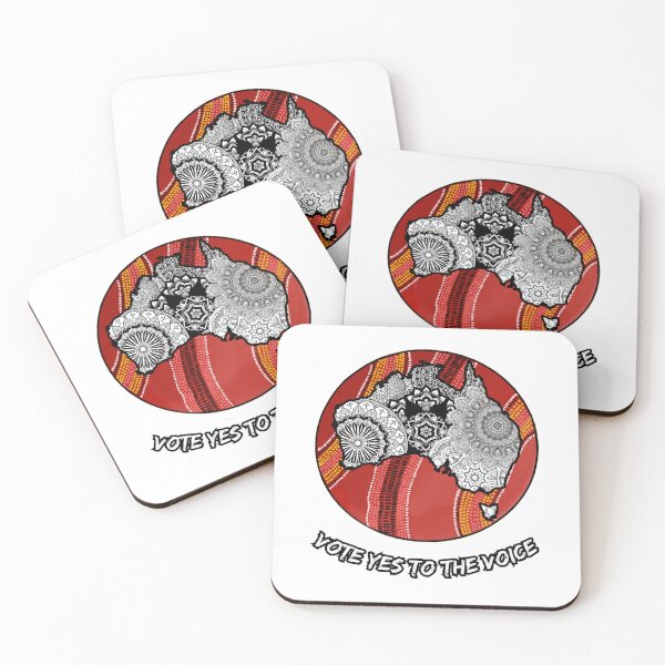 Item preview, Vote Yes To The Voice. Australian Aboriginal Voice Referendum designed and sold by Rebel-Design.