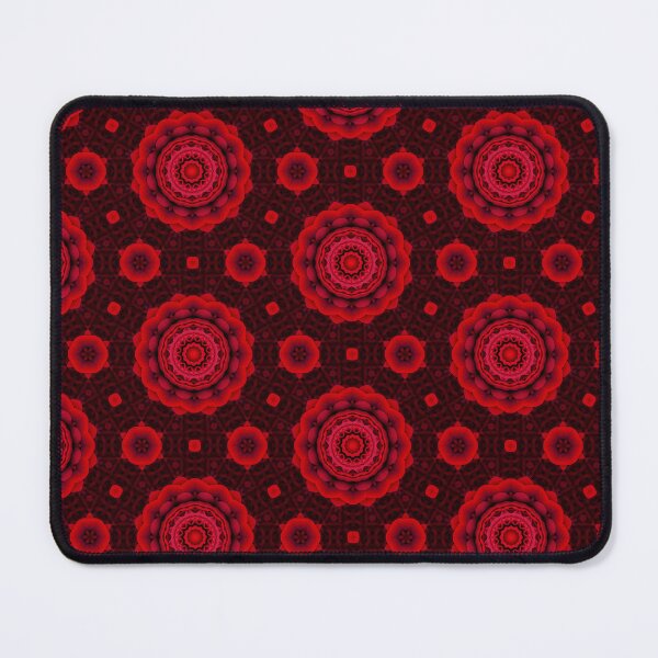 Item preview, Dark red hexagon pattern designed and sold by Sneshkica.