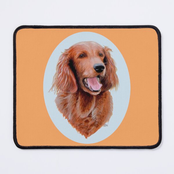 Item preview, Irish Setter Painting (sandybrown) designed and sold by SandraWarmerdam.