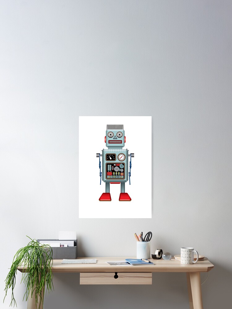 Many Retro Robot Items -Coil Head Bot beautifully created Many Retro Robot Items -Coil Head Bot beautifully created