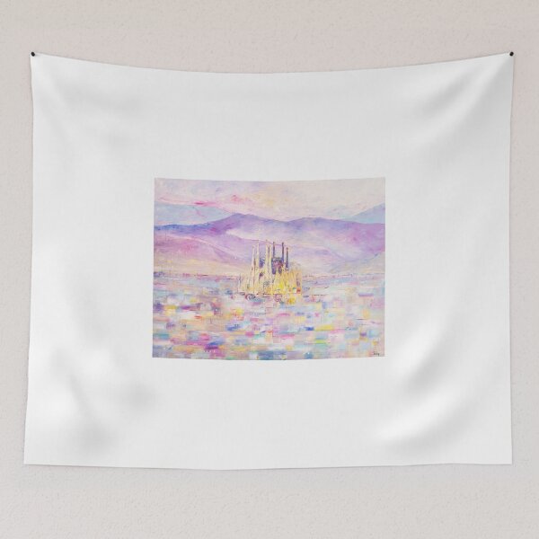 Item preview, Mañana nacarada en Barcelona designed and sold by Natalia_Shchip.