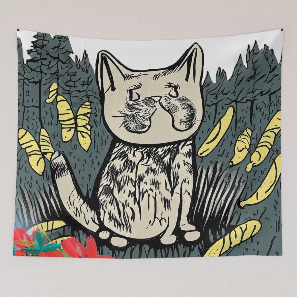 Item preview,  Banana For Cats designed and sold by Thecaveofcat.