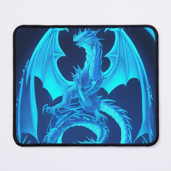Item preview, Neon Dragon Spirit Blue Light designed and sold by Yellowriversss.