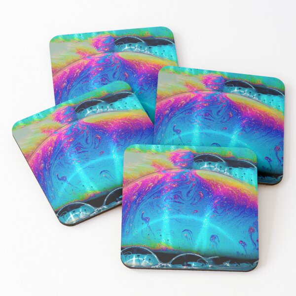 Item preview, Black Abstract Rainbow Collection designed and sold by Leacit.