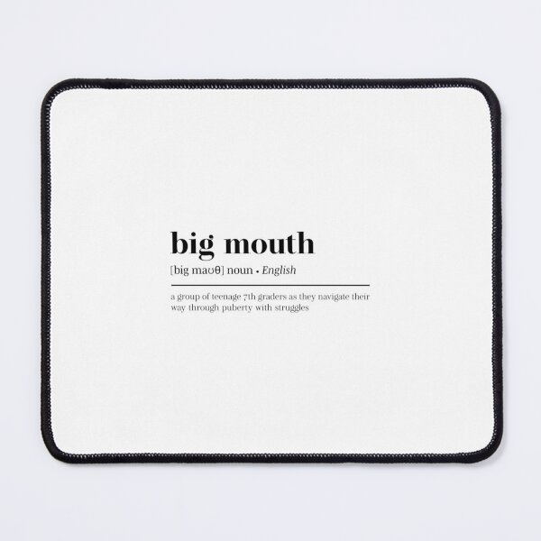 Item preview, Big mouth showminimal definition designed and sold by Lelanviete.