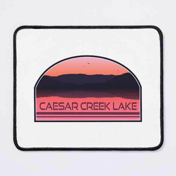 Item preview, Caesar Creek Lake Ohio Red Sunrise designed and sold by Esskay Designs.