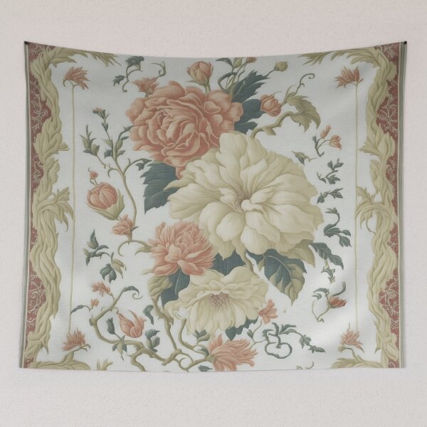 Item preview, Aubusson Elegance: Subtle Ombre and Timeless Florals designed and sold by Dshoppin.