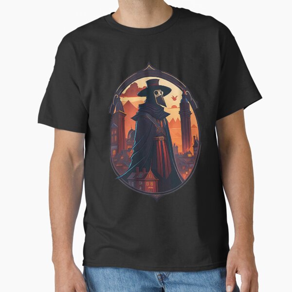 Item preview, Pestdoktor: Das Gesicht der Angst designed and sold by Funny Vintage Stickers And T-Shirts.