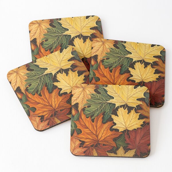 Item preview, fall pattern , autumn pattern -2d fall pattern designed and sold by TEEJAMBOREE.