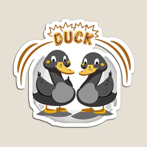 Duck Duck Gray Duck - Vikings celebration Sticker for Sale by  timothy-fletch