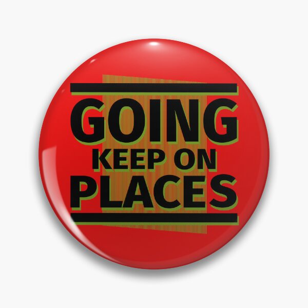 Item preview, Keep On Going Places logo designed and sold by ericrautenbach.