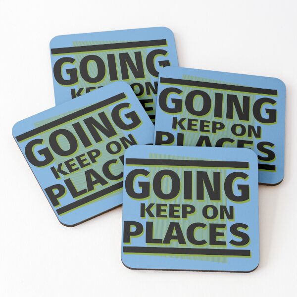Item preview, Keep On Going Places logo designed and sold by ericrautenbach.