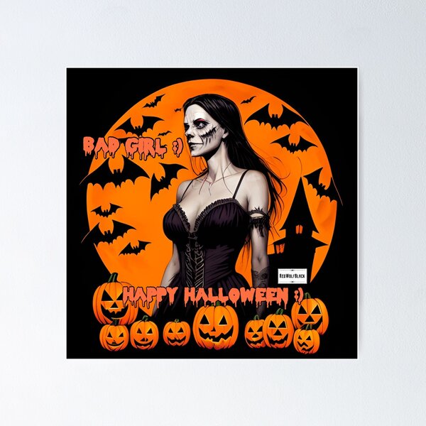 Item preview, Halloween bad girl a6 designed and sold by RedWolfDisigne.