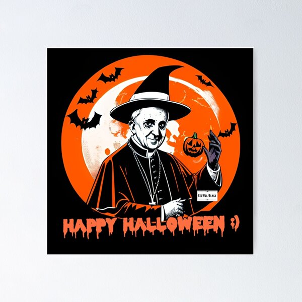 Item preview, Halloween bad pope a7 designed and sold by RedWolfDisigne.