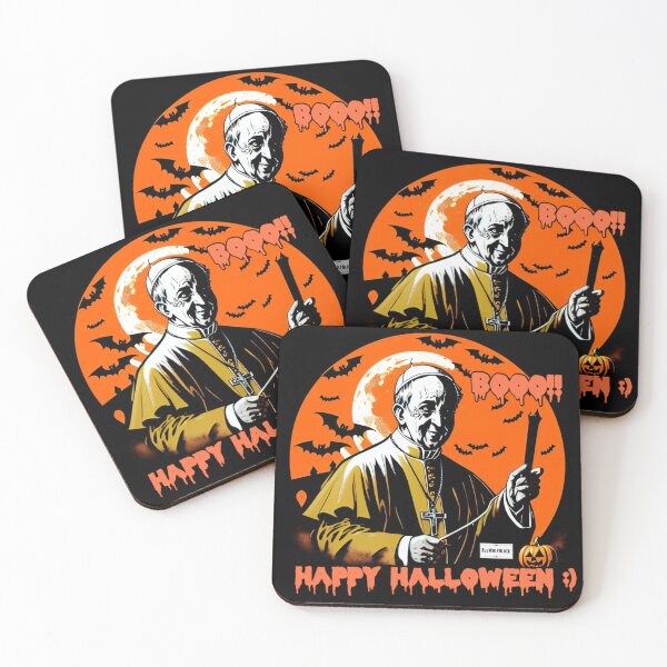 Item preview, Halloween bad pope a8 designed and sold by RedWolfDisigne.