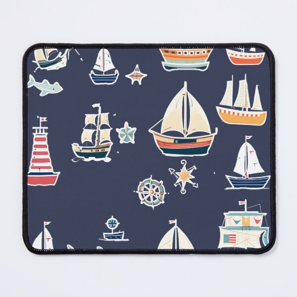 Item preview, Nautical Adventure Cute Sticker | Coastal Decor Accent designed and sold by pavenavach.
