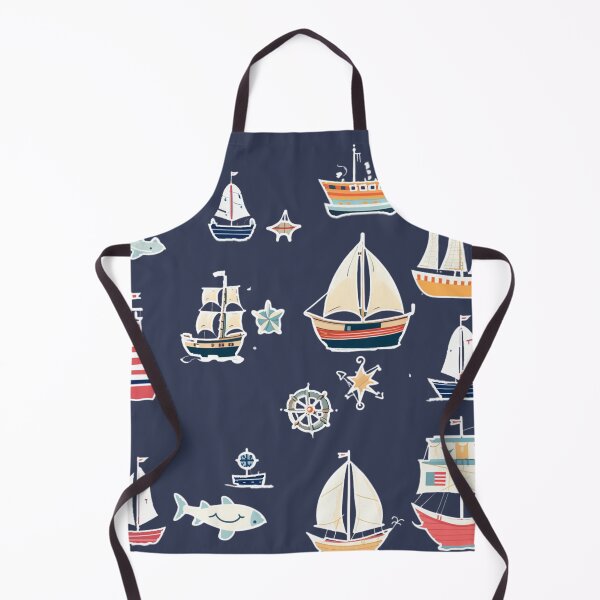 Item preview, Nautical Adventure Cute Sticker | Coastal Decor Accent designed and sold by pavenavach.