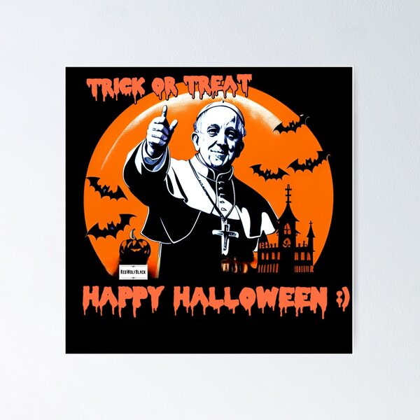 Item preview, Halloween bad pope a10 designed and sold by RedWolfDisigne.