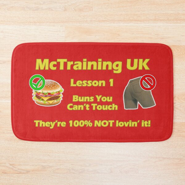 Item preview, McTraining UK - Buns You Can't Touch designed and sold by Fanarchist.