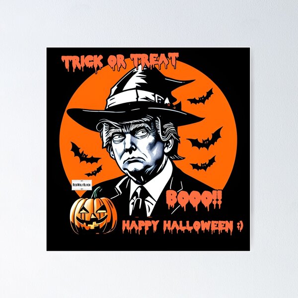 Item preview, Halloween Trump a11 designed and sold by RedWolfDisigne.
