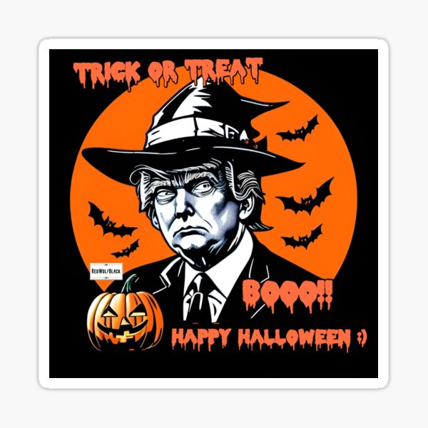 Item preview, Halloween Trump a11 designed and sold by RedWolfDisigne.