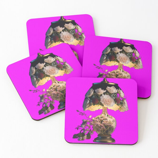 Item preview, A lampshade of flowers  designed and sold by Shadyshoo.