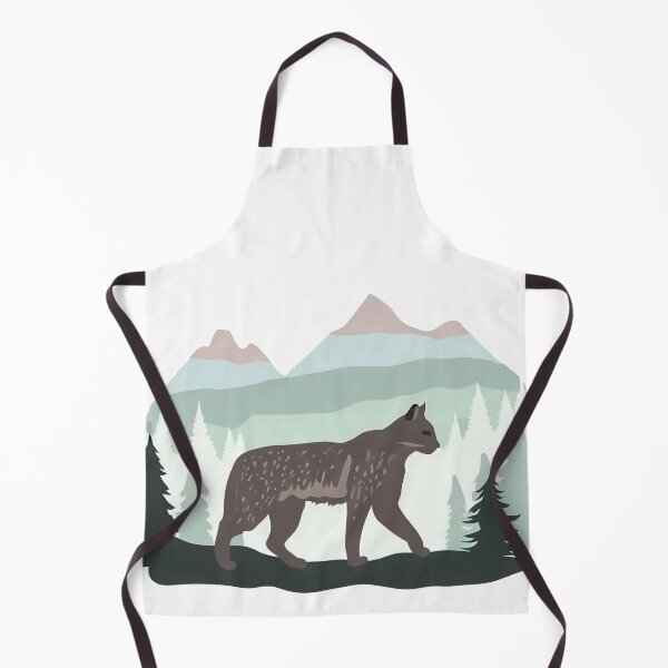 Item preview, A cougar in the mountain forest designed and sold by Fantes.