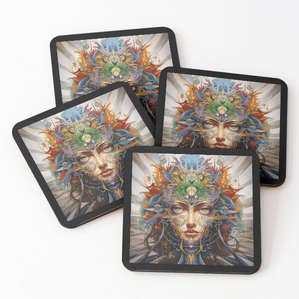 Item preview, Hyperspace Psychedelic Woman designed and sold by Beyond The Veil.