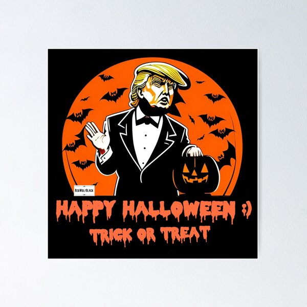 Item preview, Halloween Trump a12 designed and sold by RedWolfDisigne.