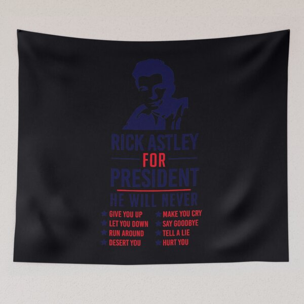 Aperçu de l'œuvre Rick Astley pour le président créée et vendue par xdzggpvu56.
