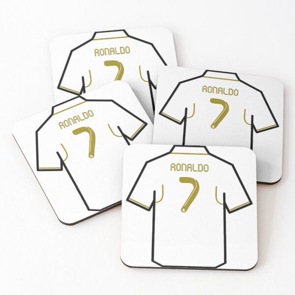 Item preview, Cristiano Ronaldo 2011/2012 Real Madrid Retro Shirt designed and sold by ArtForAllAges.