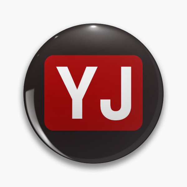 Item preview, YJ Initials White Letters designed and sold by Jeallan Designs.
