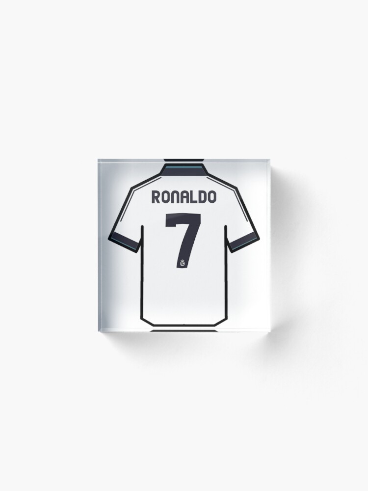 Cristiano Ronaldo 2013/2014 Real Madrid Retro Shirt Sticker for Sale by  ArtForAllAges