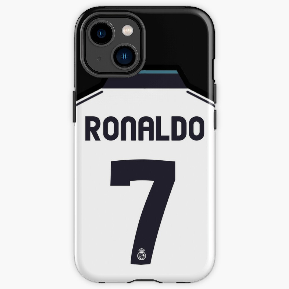 Cristiano Ronaldo 2017/2018 Real Madrid Retro Shirt Sticker for Sale by  ArtForAllAges