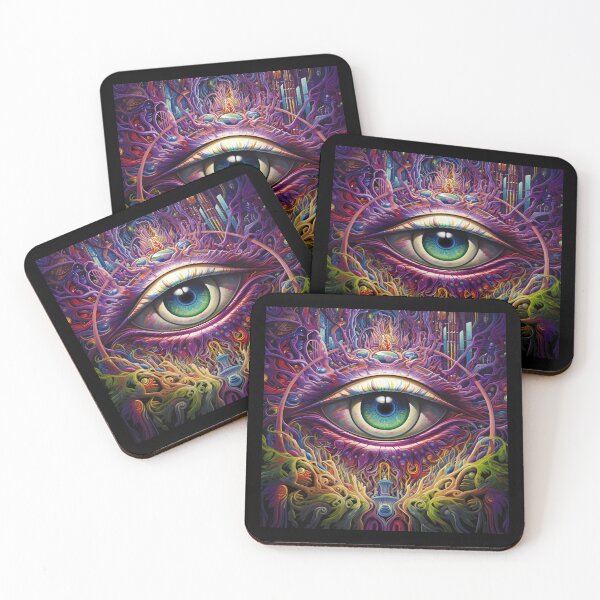 Item preview, Hyperspace Psychedelic Eye designed and sold by Beyond The Veil.