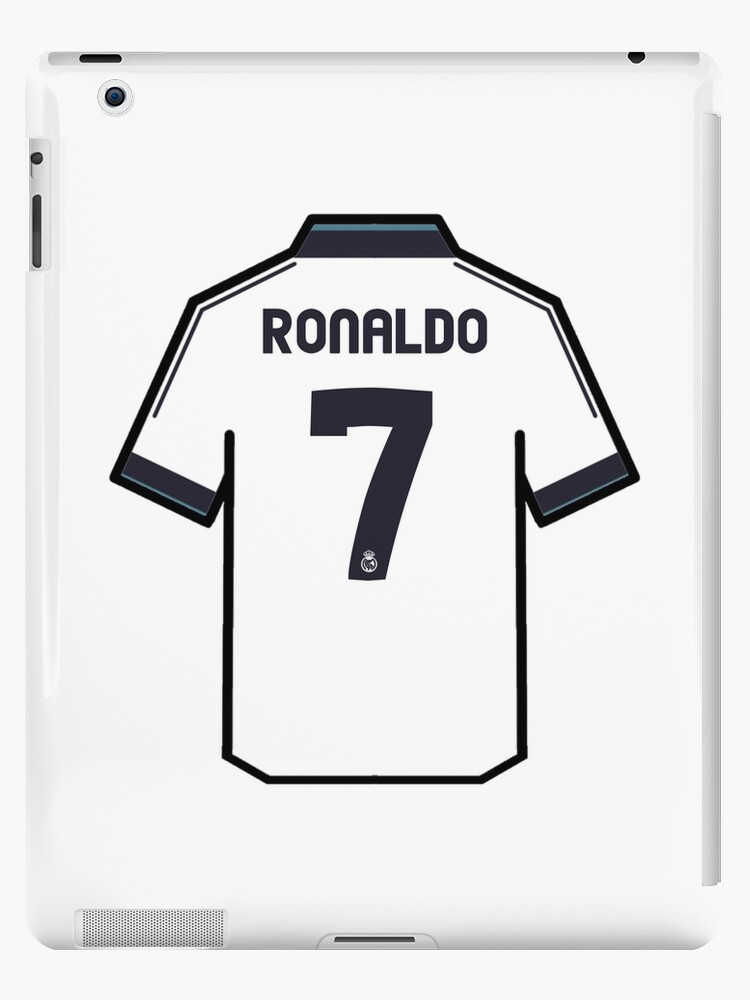 Cristiano Ronaldo 2012/2013 Real Madrid Retro Shirt' iPad Case & Skin for  Sale by ArtForAllAges