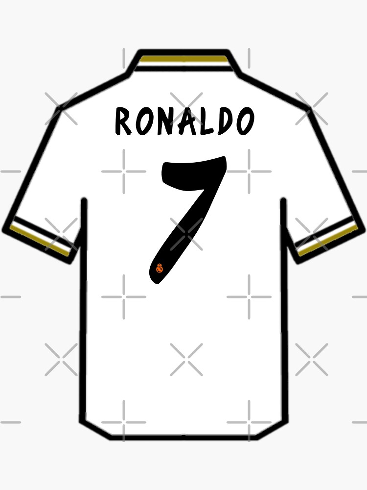 Buy Official 2023-2024 Real Madrid Training Shirt (White) (Ronaldo 7)