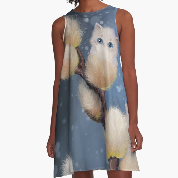 Pussy WIllow A-Line Dress