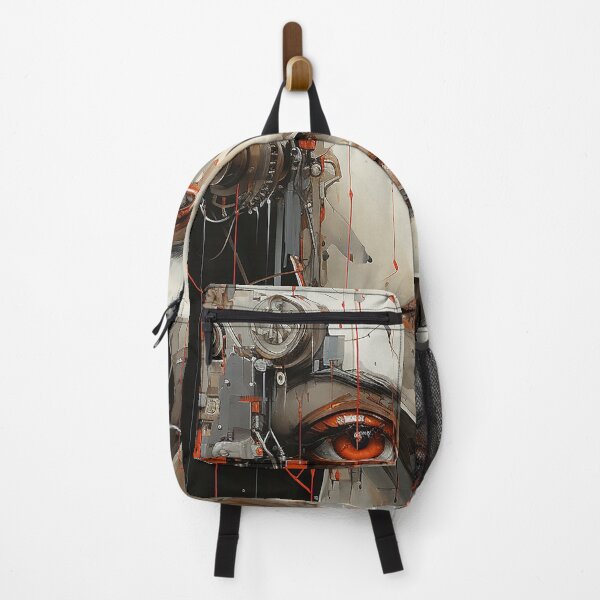 Item preview, Close up portrait of a cybertank woman Engineer designed and sold by WallWhimsyWorks.