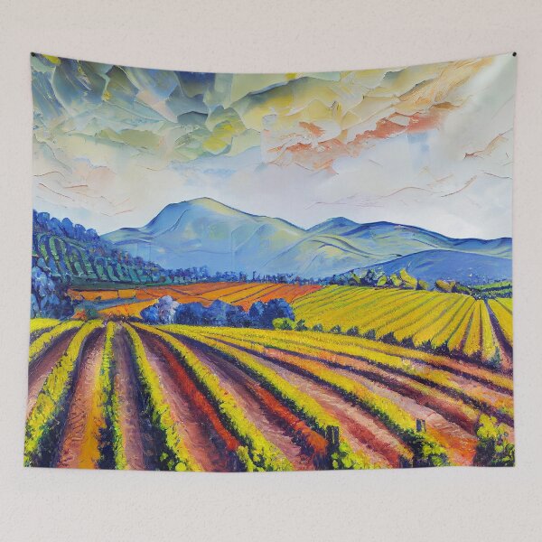 Item preview, Paysage de Vignes designed and sold by XFusionDesigns.