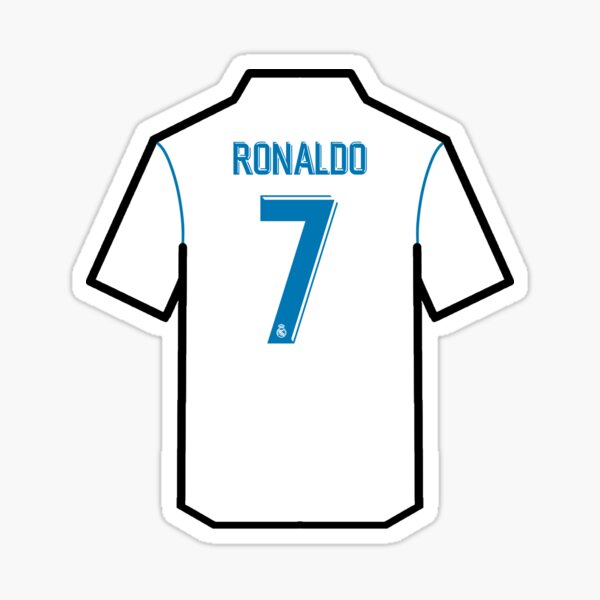 2017 18 Real Madrid 7 RONALDO Home Youth Long Sleeve Soccer Jersey