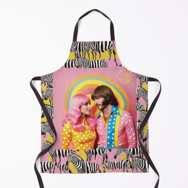 Item preview, Photo couple 70s under a rainbow, multicolor, groovy designed and sold by Pimbayole.