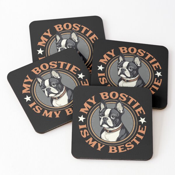 Item preview, Boston Terrier My Bostie is My Bestie designed and sold by AntiqueImages.
