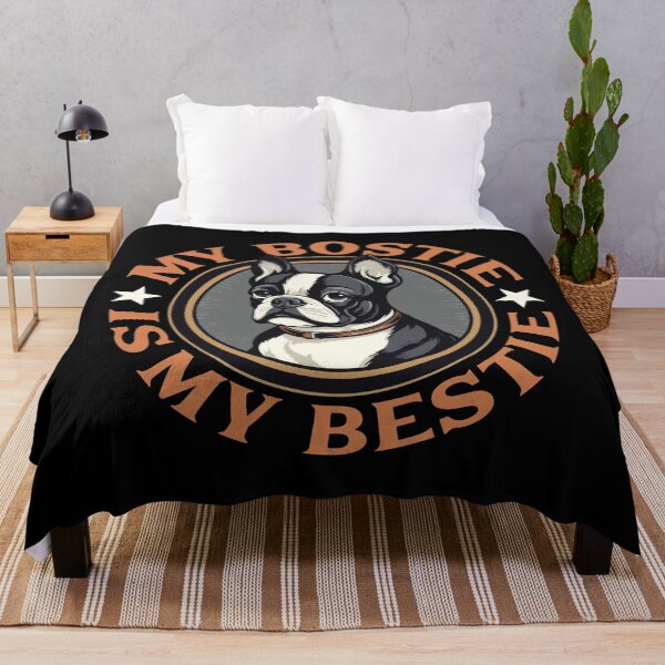Item preview, Boston Terrier My Bostie is My Bestie designed and sold by AntiqueImages.