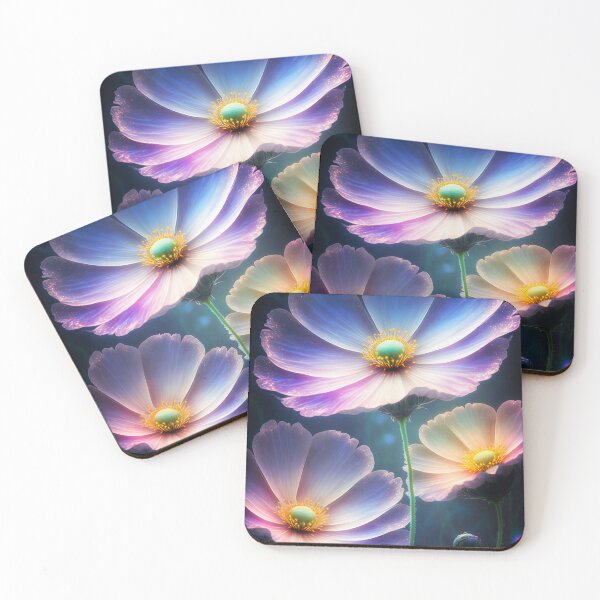 Item preview, Cosmos flowers 2 designed and sold by Red Witch Art.